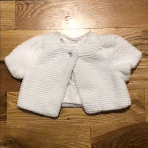 EUC Gymboree Small (5/6) Fur Mink Vest